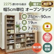 Fフォースター オーダーラック 強化棚 奥行19cm【期間限定価格:11/25~1/5まで】