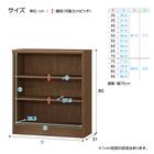 Fフォースター オーダーラック 奥行31cm (幅30×高さ80cm WB) 9枚目画像