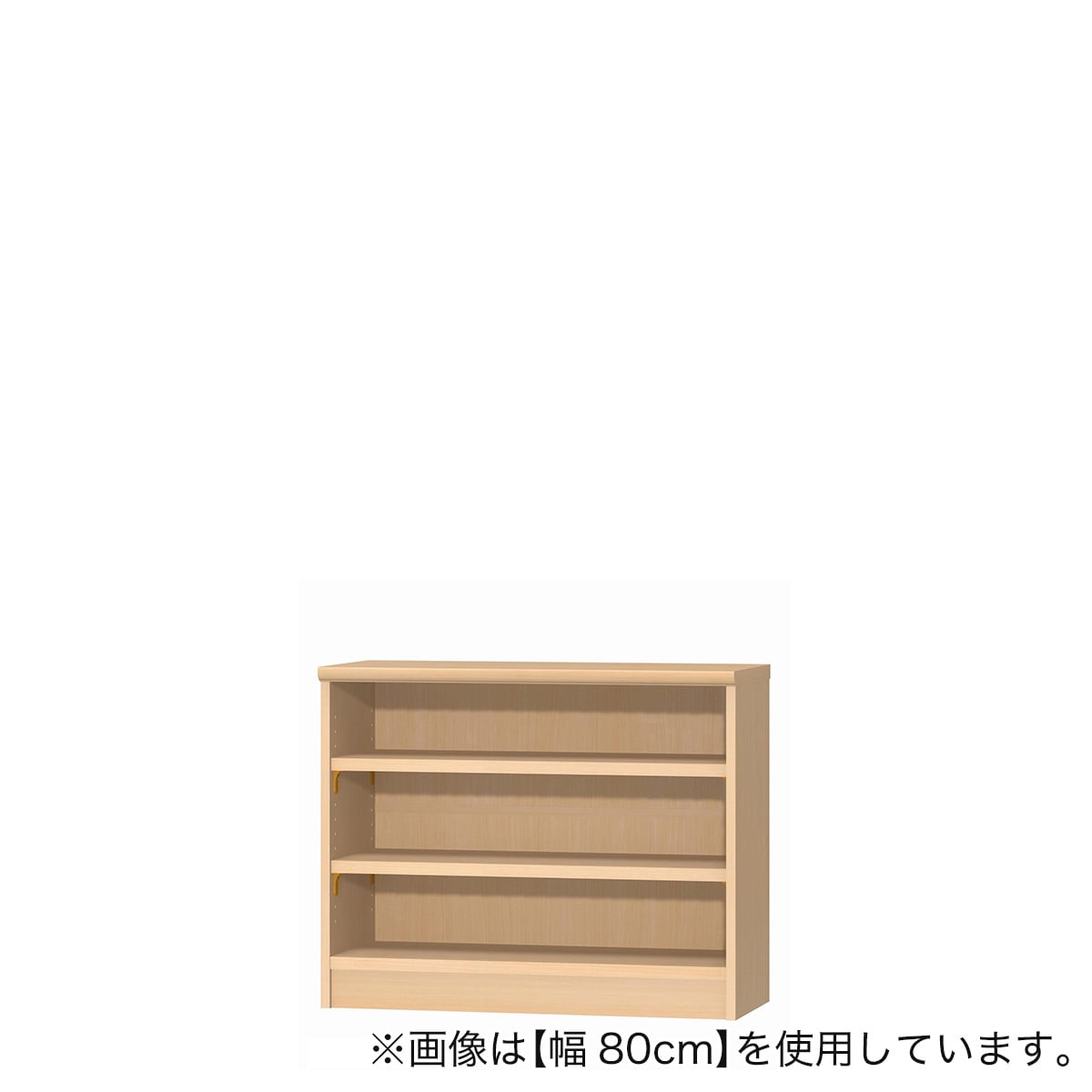 Fフォースター オーダーラック 強化棚 奥行25cm (幅85×高さ80cm WWN