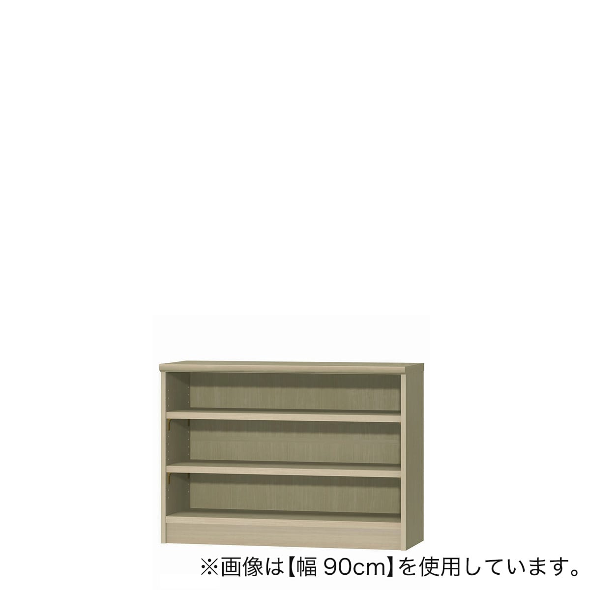 Fフォースター オーダーラック 強化棚 奥行25cm (幅80×高さ88.1cm GO