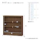 Fフォースター オーダーラック 奥行19cm (幅70×高さ70cm WWN) 9枚目画像