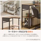 L型コーナーデスク(ZK012 72 WW) 4枚目画像