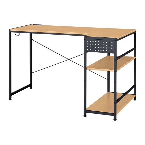 L型コーナーデスク(ZK012 72 LBR) 1枚目画像