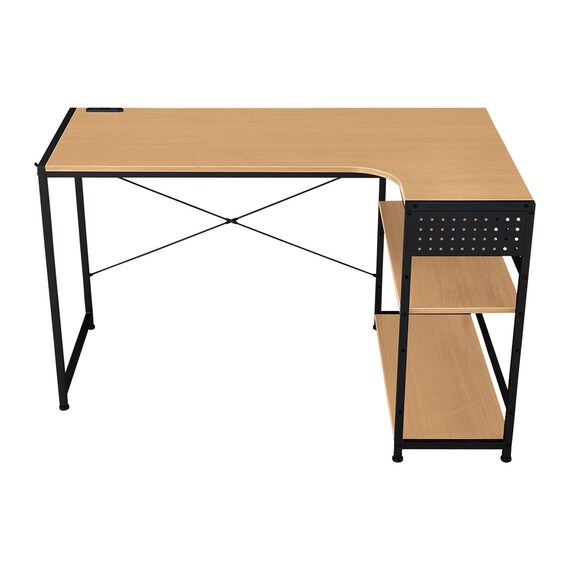 L型コーナーデスク(ZK012 72 LBR) 4枚目画像