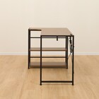 L型コーナーデスク(ZK012 72 MBR) 5枚目画像