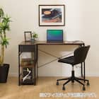 L型コーナーデスク(ZK012 72 MBR) 6枚目画像