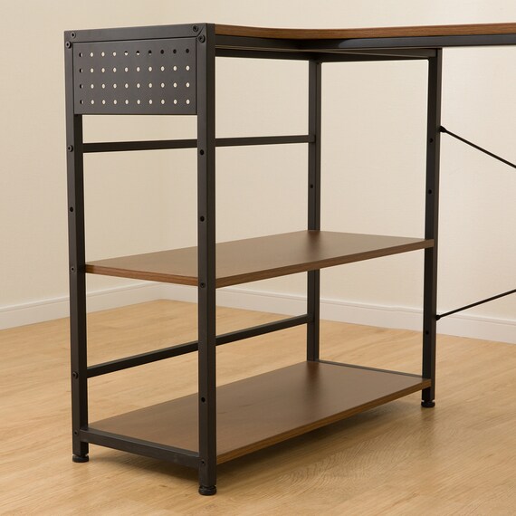 L型コーナーデスク(ZK012 72 MBR) 7枚目画像