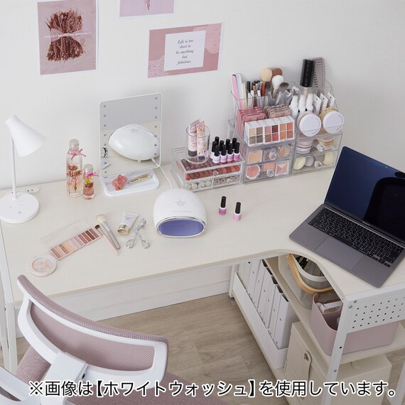 L型コーナーデスク(ZK012 72 MBR) 20枚目画像