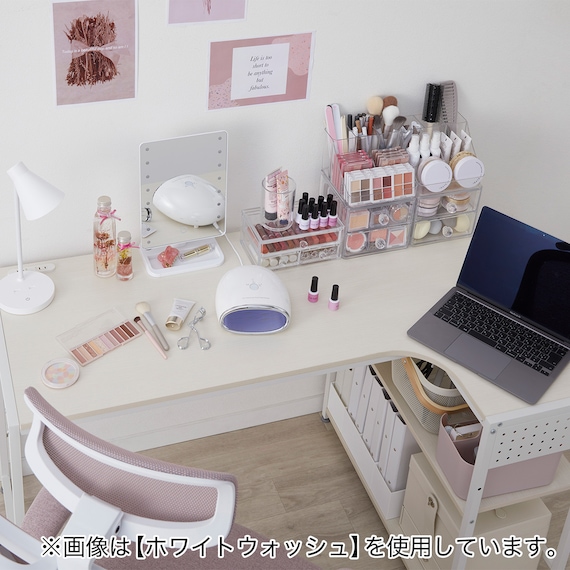 L型コーナーデスク(ZK012 72 MBR) 20枚目画像