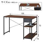 L型コーナーデスク(ZK012 72 MBR) 21枚目画像