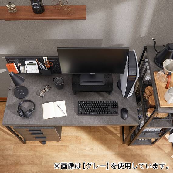 デスク(ステインSN01-120 WH) 13枚目画像