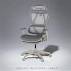 オフィスチェア(OC707 エラストマーメッシュ WH/WH) 1枚目画像