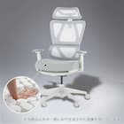 オフィスチェア(OC707 ポケットコイル WH/WH) 1枚目画像