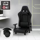 ゲーミングチェア ロータイプ(GM703N BK/BK) 1枚目画像