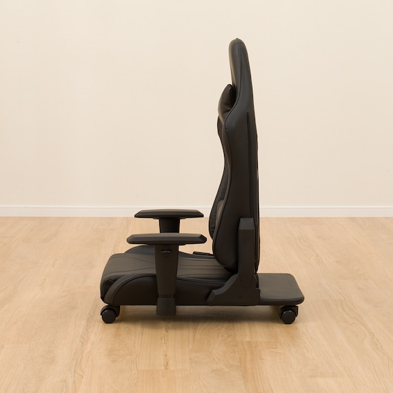 ゲーミングチェア ロータイプ(GM703N BK/BK) 4枚目画像