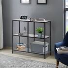 ディスプレイガラスシェルフ(GL001 7985 BK) 1枚目画像