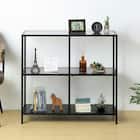 ディスプレイガラスシェルフ(GL001 7985 BK) 2枚目画像