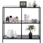 ディスプレイガラスシェルフ(GL001 7985 BK) 4枚目画像