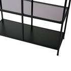 ディスプレイガラスシェルフ(GL001 7985 BK) 9枚目画像