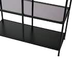 ディスプレイガラスシェルフ(GL001 7985 BK) 9枚目画像