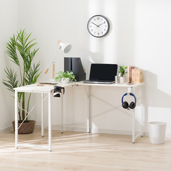 L型コーナーデスク(ZK007 N128 WW) 1枚目画像