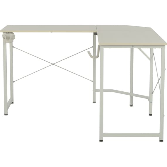 L型コーナーデスク(ZK007 N128 WW) 6枚目画像