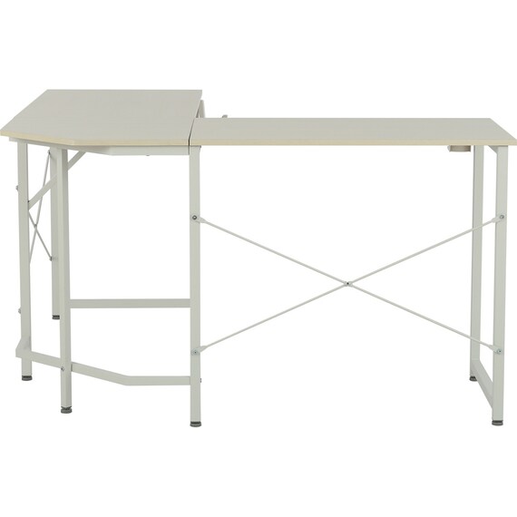 L型コーナーデスク(ZK007 N128 WW) 7枚目画像