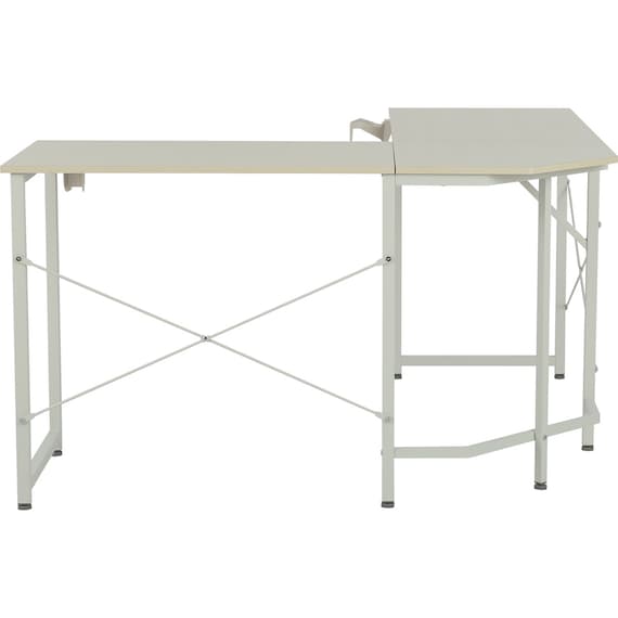 L型コーナーデスク(ZK007 N128 WW) 8枚目画像