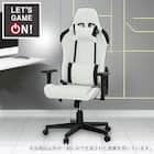 ゲーミングチェア(GM707 BK/WH) 1枚目画像