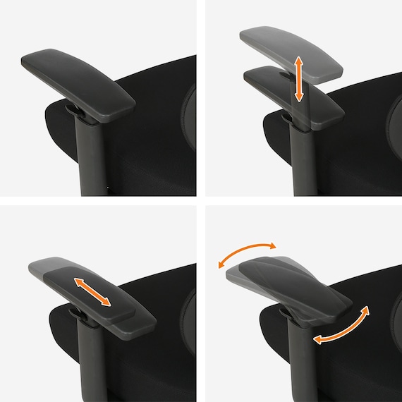 オフィスチェア(OC508N BK) 19枚目画像