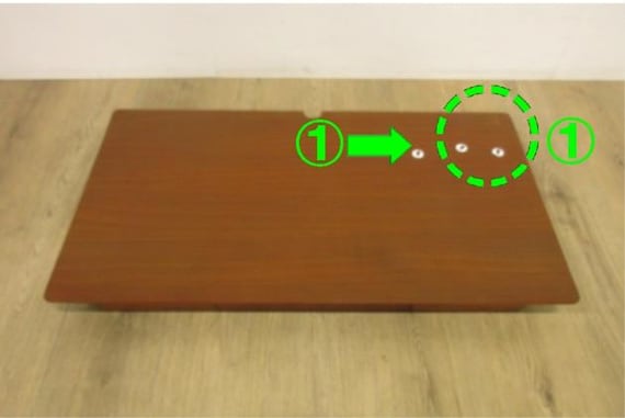 デスク アスコット90 BR 4枚目画像