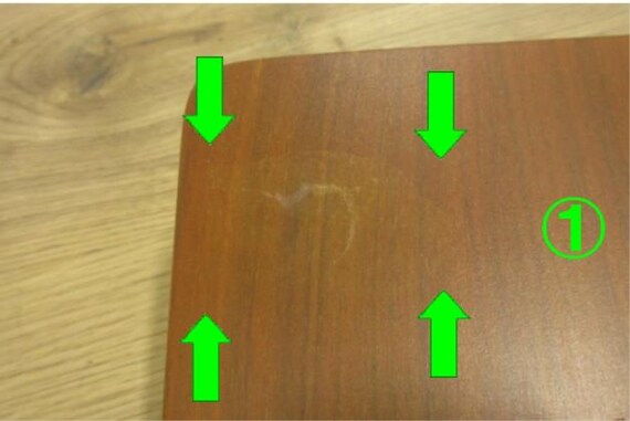 ﾃﾞｽｸ ｱｽｺｯﾄ90 BR 5枚目画像