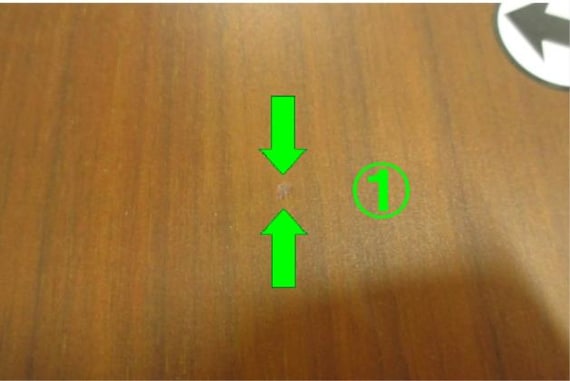 デスク アスコット90 BR 6枚目画像