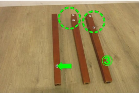 デスク アスコット90 BR 10枚目画像