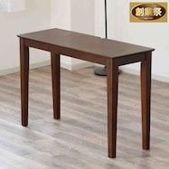 奥行40cmの天然木スリムデスク (幅110cm)【期間限定価格:11/28~1/5まで】