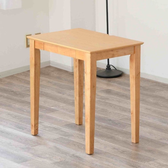 天然木引出し付きデスク (幅70cm オーク NA) 1枚目画像