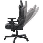 ゲーミングチェア(GM707 スモールサイズ BK/BK) 10枚目画像