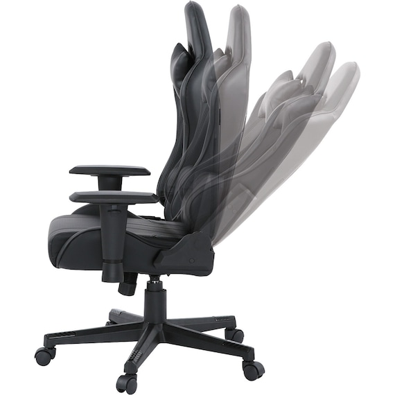 ゲーミングチェア(GM707 スモールサイズ BK/BK) 10枚目画像