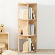 天然木回転ブックラック【期間限定価格:11/28~1/5まで】