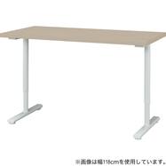 【選べるサイズ・脚】デスクプレフェセット(天板/T型脚 69)
