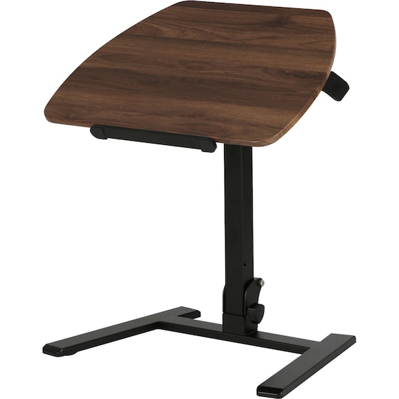 昇降折りたたみサイドテーブル(DX013 MBR) 3枚目画像