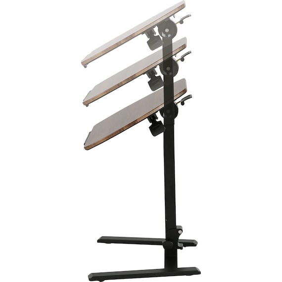 昇降折りたたみサイドテーブル(DX013 MBR) 11枚目画像