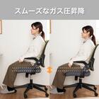 デスクチェア(フォセット2 肘付き BK)【島忠ホームズ商品】 6枚目画像
