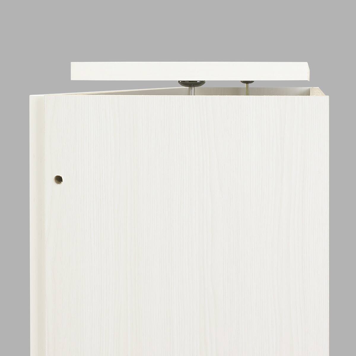 高さ1cm単位で選べる] ベンチ付きラック専用上置き 幅80.5cm用 (高さ