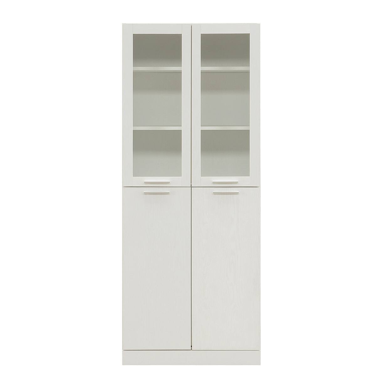 ガラス扉付きフリーボード (幅73.5cm WH) | ニトリネット【公式】 家具