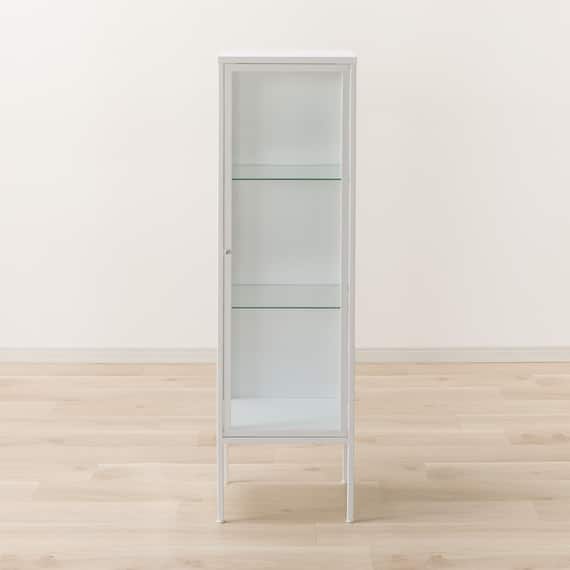 ガラスコレクションケース(AN001 WH) 4枚目画像