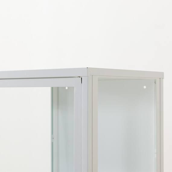 ガラスコレクションケース(AN001 WH) 8枚目画像