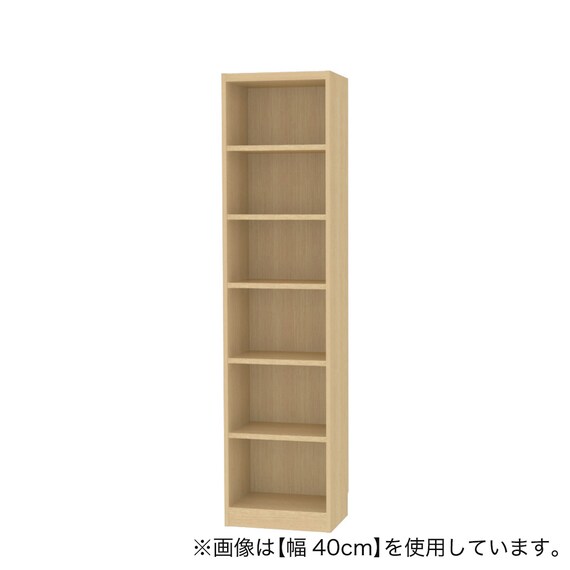 セミオーダーラック強化棚 奥行29cm (幅40×高さ180cm LN) 1枚目画像