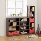 セミオーダーラック強化棚 奥行44cm (幅15×高さ60cm LN) 12枚目画像