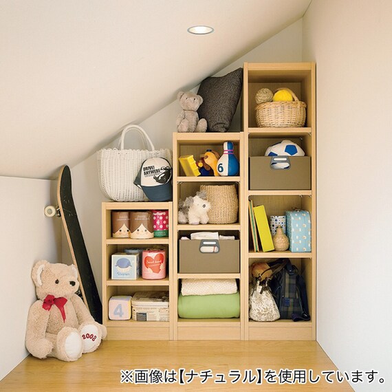 セミオーダーラック強化棚 奥行44cm (幅15×高さ60cm LN) 16枚目画像